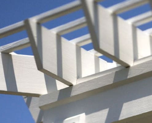 Aurora Material Solutions - Pergolas, arbors & shade structures face constant UV exposure & must maintain both structural integrity & visual appeal