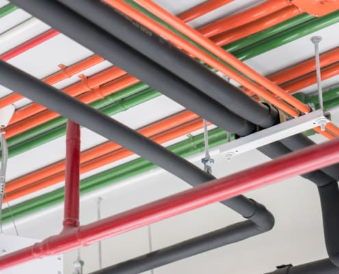 Our thermoplastics for raceways offer a balance of rigidity, flame resistance, and ease of processing.