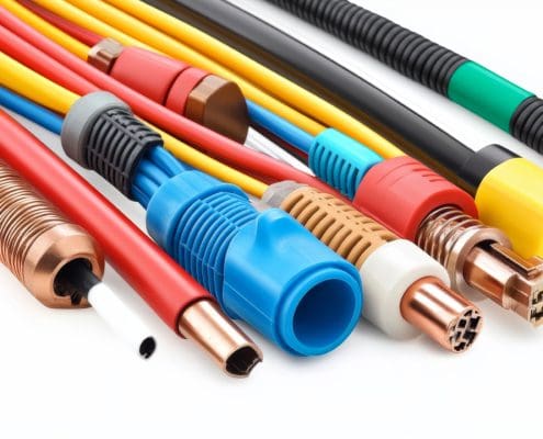 Our jacketing-grade thermoplastics safeguard cables from mechanical impact, weathering, abrasion, and oil exposure.