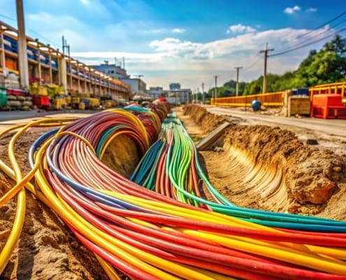 Aurora develops compounds for specialty industrial cables used in mining, welding, cleanrooms, and chemical plants.