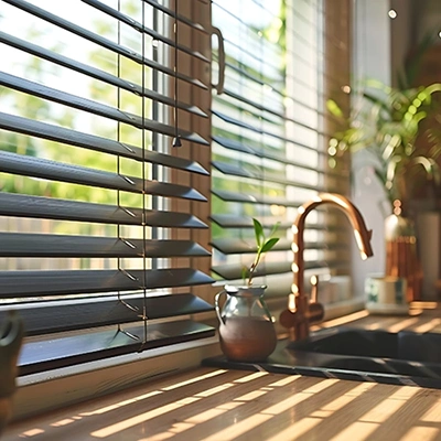 Aurora Material Solutions offers Moisture-Resistant PVC for Bathroom & Kitchen Window Treatments