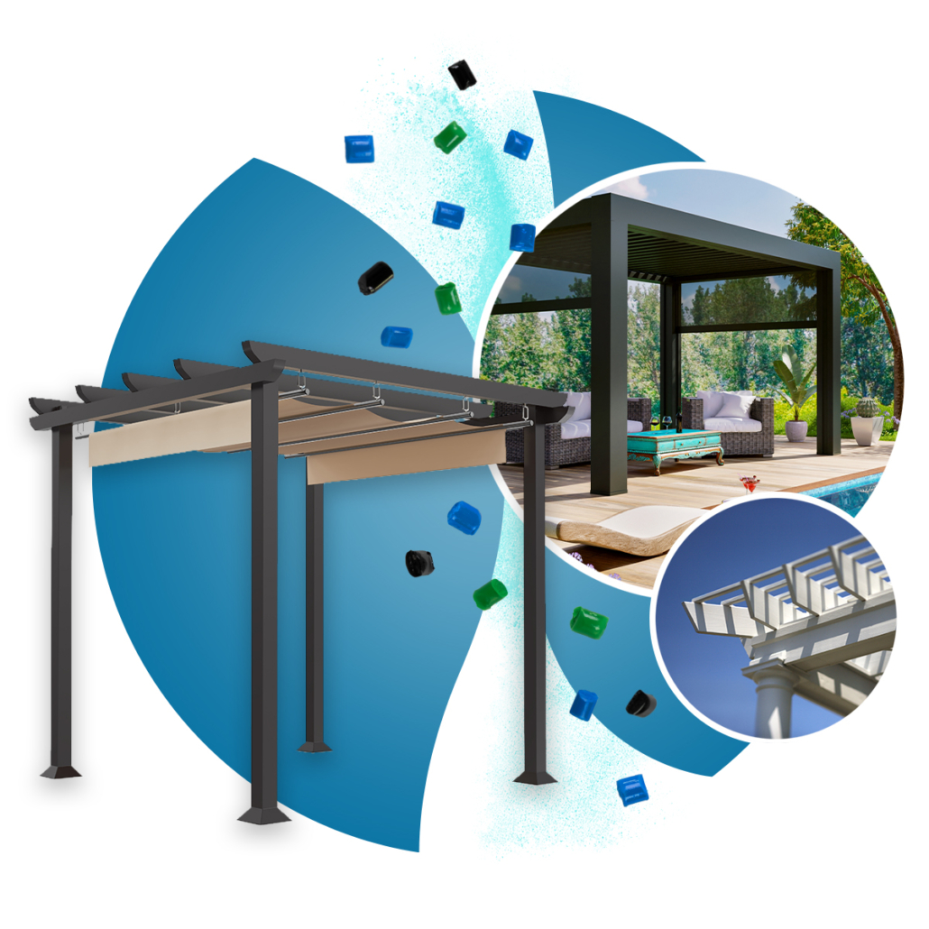 Aurora Material Solutions offers durable, high-quality ETP/PC polycarbonate for outdoor structure applications like pergolas, deck & rail, storage boxes Aurora Material Solutions offers durable, high-quality ETP/PC polycarbonate for outdoor structure applications like pergolas, deck & rail, storage boxes