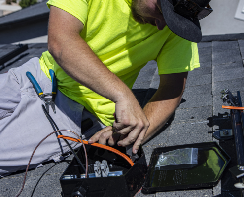 Aurora Material Solutions offers custom thermoplastics & polymers for Solar Conduit & Electrical Raceway