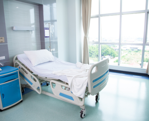 Aurora Material Solutions - Hospital beds, medical carts, wall enclosures & patient monitoring equipment require flame-retardant, impact-resistant as well as easy-to-clean materials