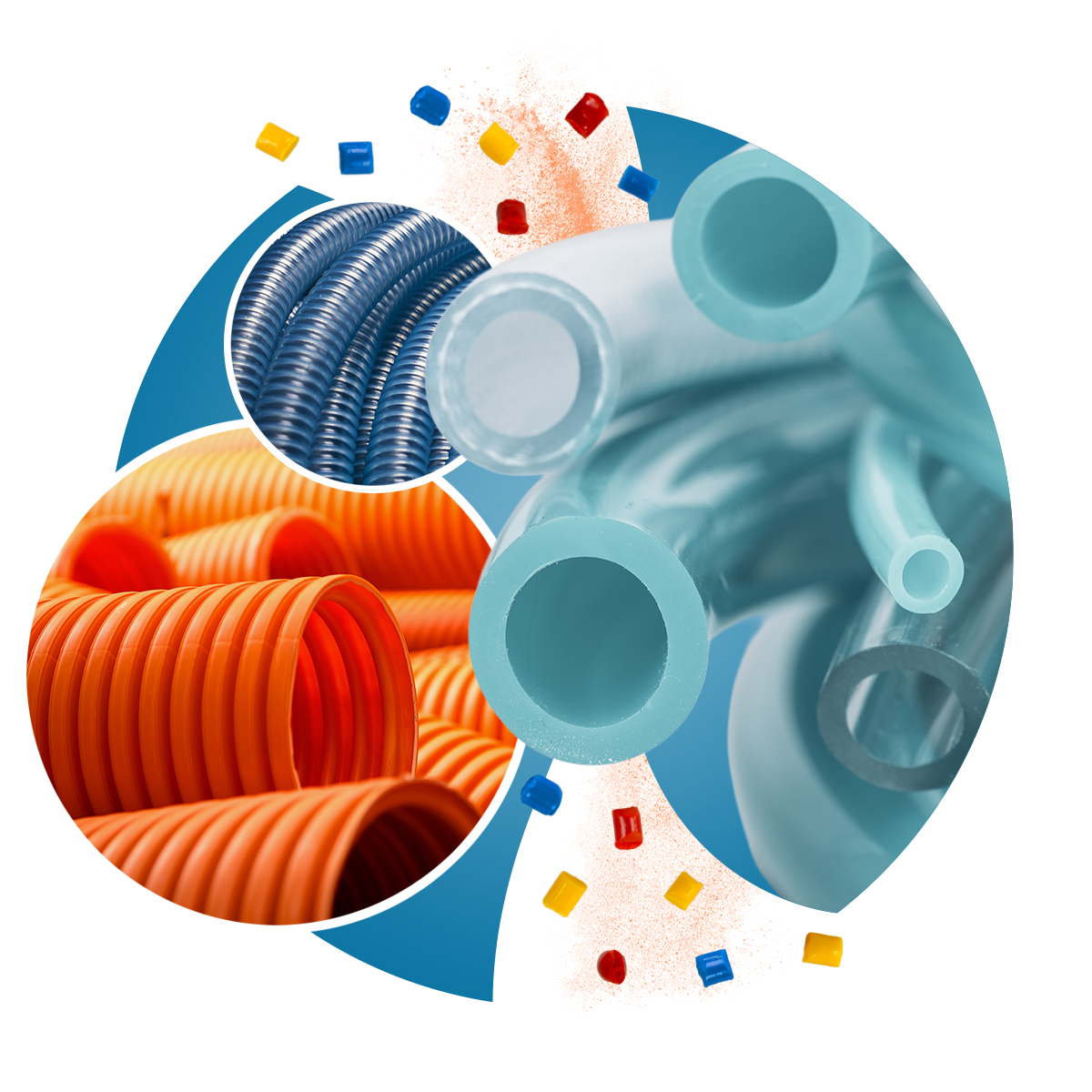 Aurora Material Solutions offers durable, high-quality ETP/PC polycarbonate for hose & tube applications.